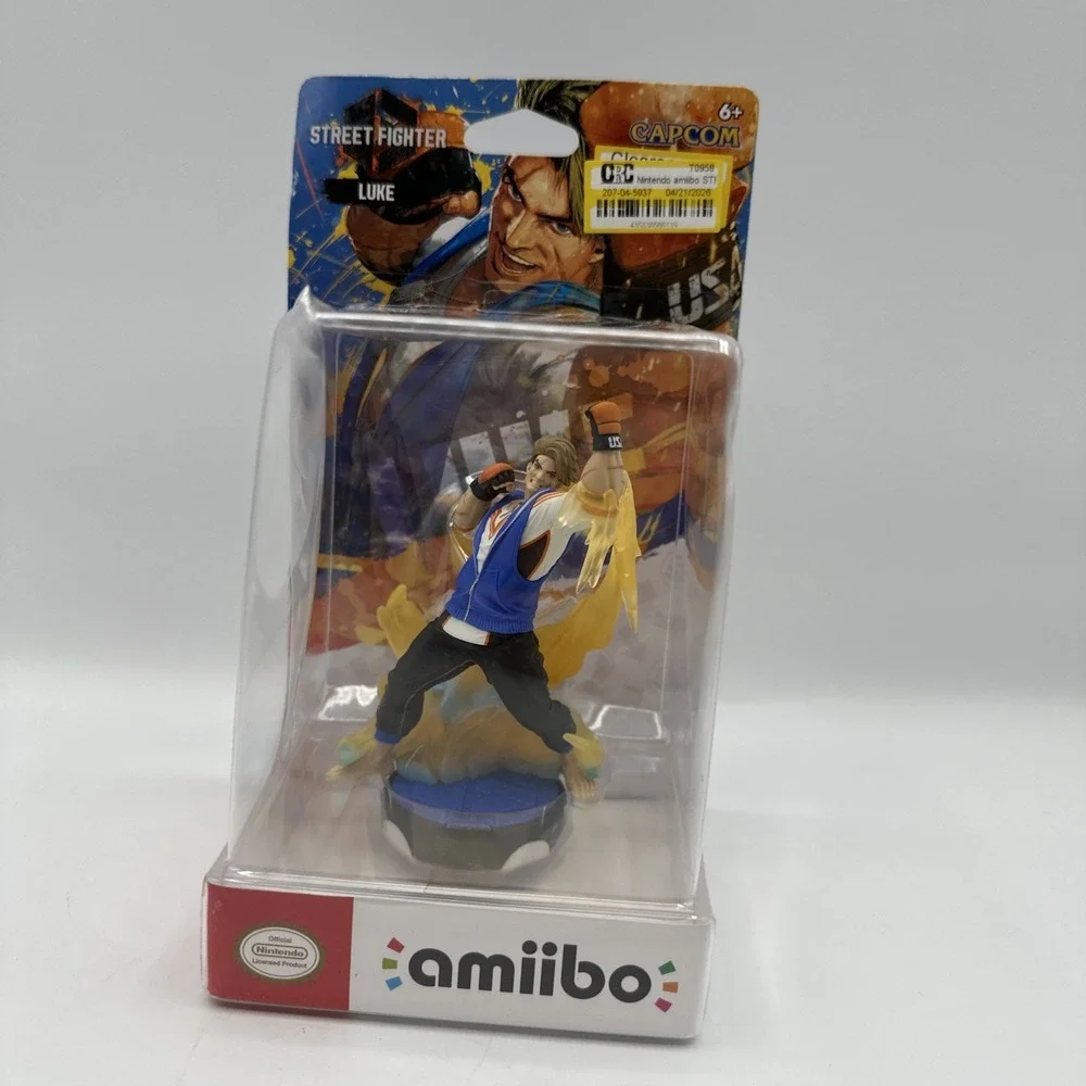 Nintendo AmIIbo: Street Fighter 6 Luke Figure Capcom New Authentic